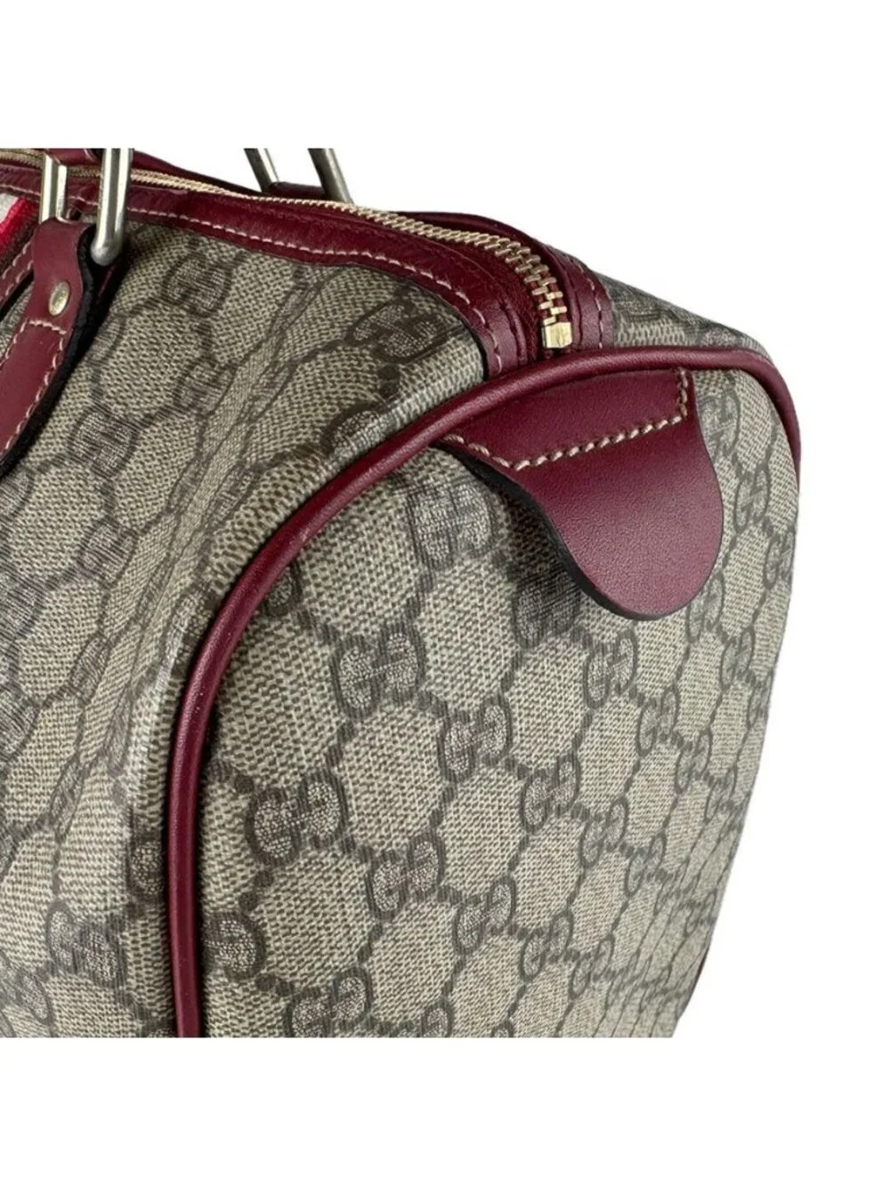 Gucci Boston Bag Travel Bags Red - Picture 7 of 10